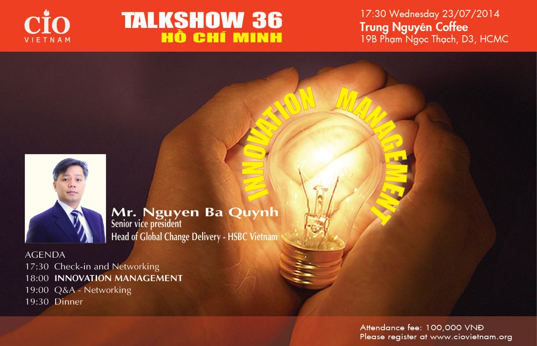 CIO Vietnam Talkshow 36th: Innovation Management